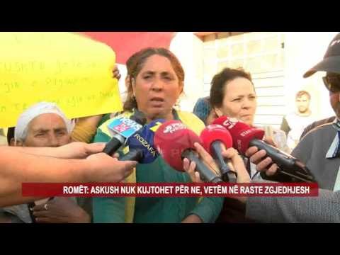ROMËT KËRKOJNË KUSHTE, BLLOKOJNË RRUGËN PRANË URËS SË BUNËS