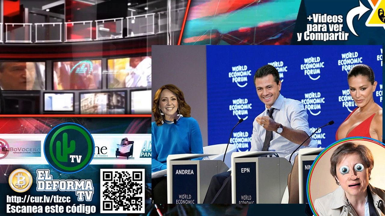 Andrea Legarreta, Ninel Conde y EPN representarán a México en el “Foro Económico Mundial” de este año