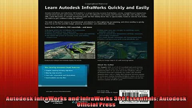 Free PDF Downlaod Autodesk InfraWorks and InfraWorks 360 Essentials Autodesk Official Press READ ONLINE