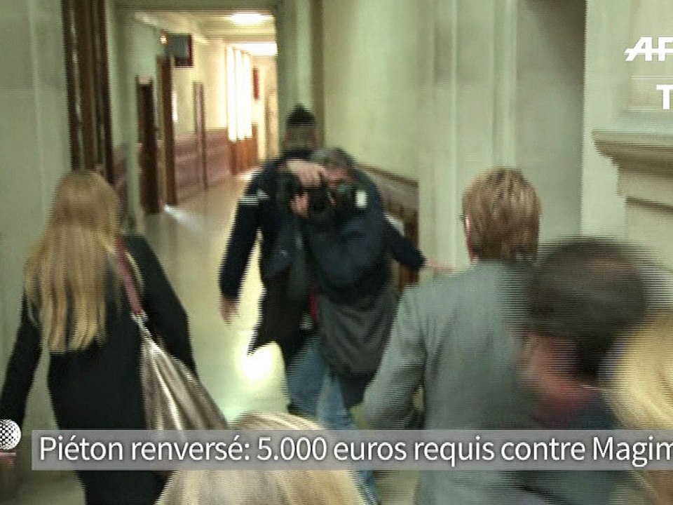 Piétonne renversée: devant ses juges, l'acteur Benoît Magimel fait profil bas