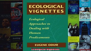Read  Ecological Vignettes  Full EBook