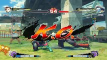 Ultra Street Fighter IV battle: Chun-Li vs Vega