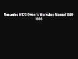 Read Mercedes W123 Owner's Workshop Manual 1976-1986 PDF Online