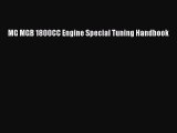 Download MG MGB 1800CC Engine Special Tuning Handbook PDF Free