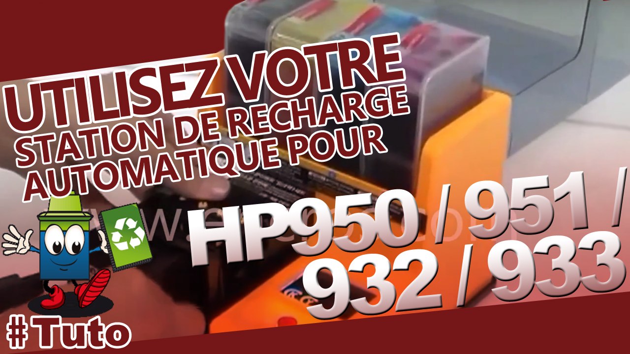 Nouvelle Station De Recharge Automatique Encros Pour HP950 et HP951 + HP932-HP933