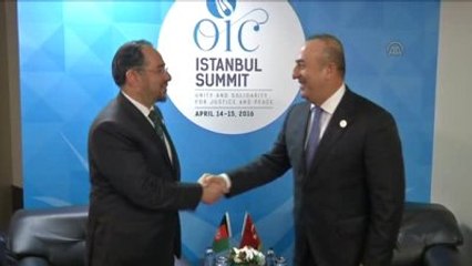 Çavuşoğlu, Afganistan Dışişleri Bakanı Rabbani ile Görüştü