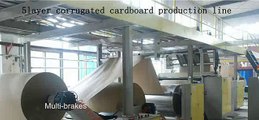 Single side corrugated cardboard making machine