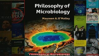 FREE DOWNLOAD  Philosophy of Microbiology  BOOK ONLINE