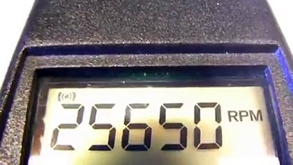 Very Small and Extremely Fast Electric Motor - 90,000 RPM