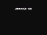 Download Corvette: 1963-1967 PDF Free