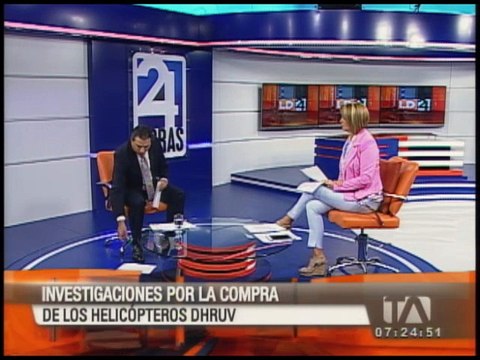 Entrevista a Diego Salgado, Asambleísta de CREO, sobre investigación de los helicópteros Dhruv