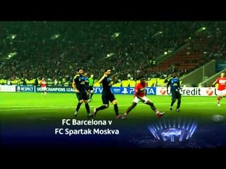 UEFA: Real Madrid vs. Manchester City 9/18 & Barcelona vs. Spartak Moskva 9/19