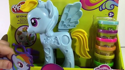 Play Doh My Little Pony Oyun Hamuru Seti Rainbow Dash Style Salon