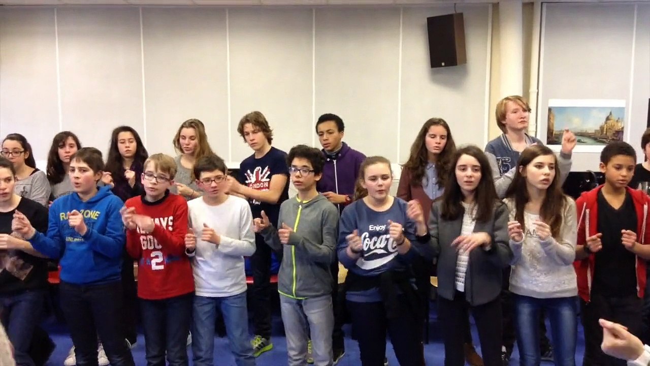 Ecole en Choeur /Académie de Paris / Chorales Musique à Dorgelès / Collège Roland Dorgelès 75018