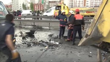 Tem Otoyolu'nun Edirne Yönü Zincirleme Kaza Nedeniyle Kapalı