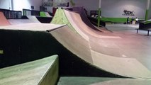 Landslide skatepark footage/skateboarding