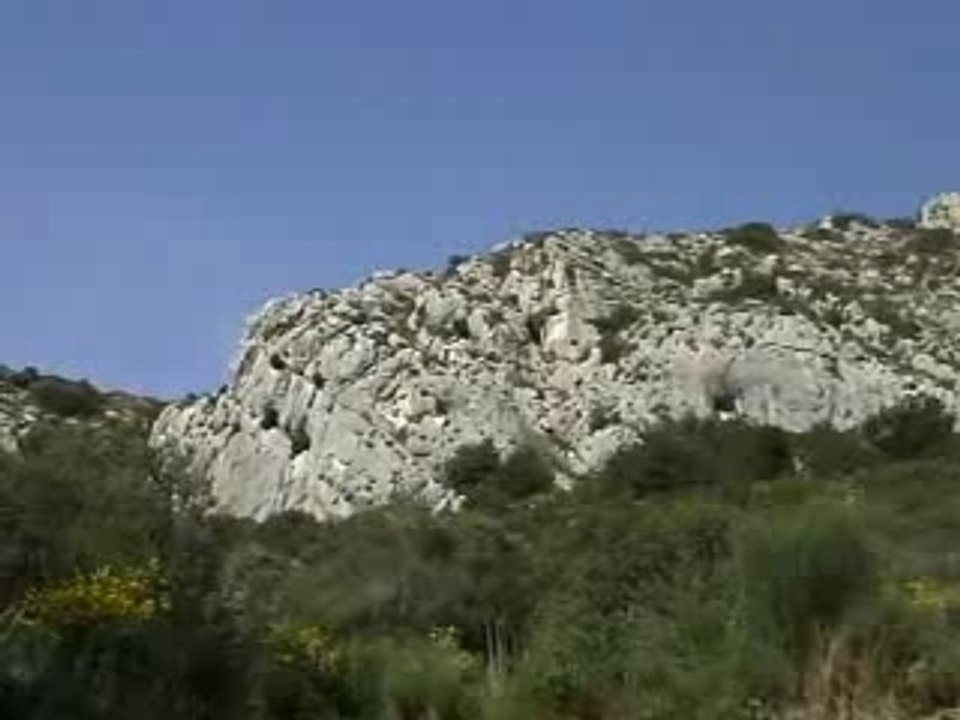 escalade - Alpilles, 18 avril 1, Les filles à Eyguières