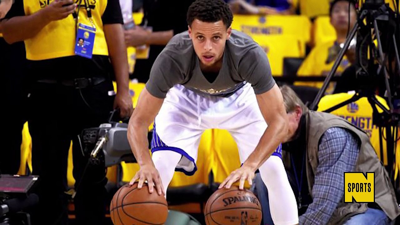 Watch Steph Curry Drain Halfcourt Shots Like Theyre Free Throws