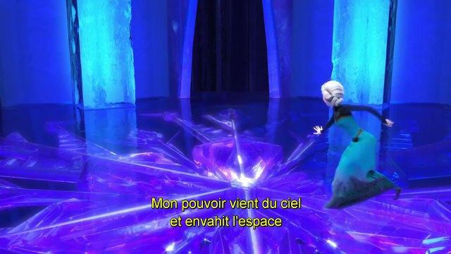 La Reine des Neiges Libérée, Délivrée, version karaoké