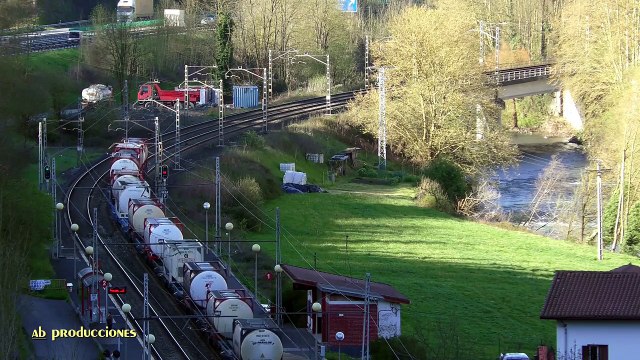 TRAINSPOTTING (VOL. 406). Trenes renfe. Música: Come Along, Lady (Carl Michael Ziehrer).