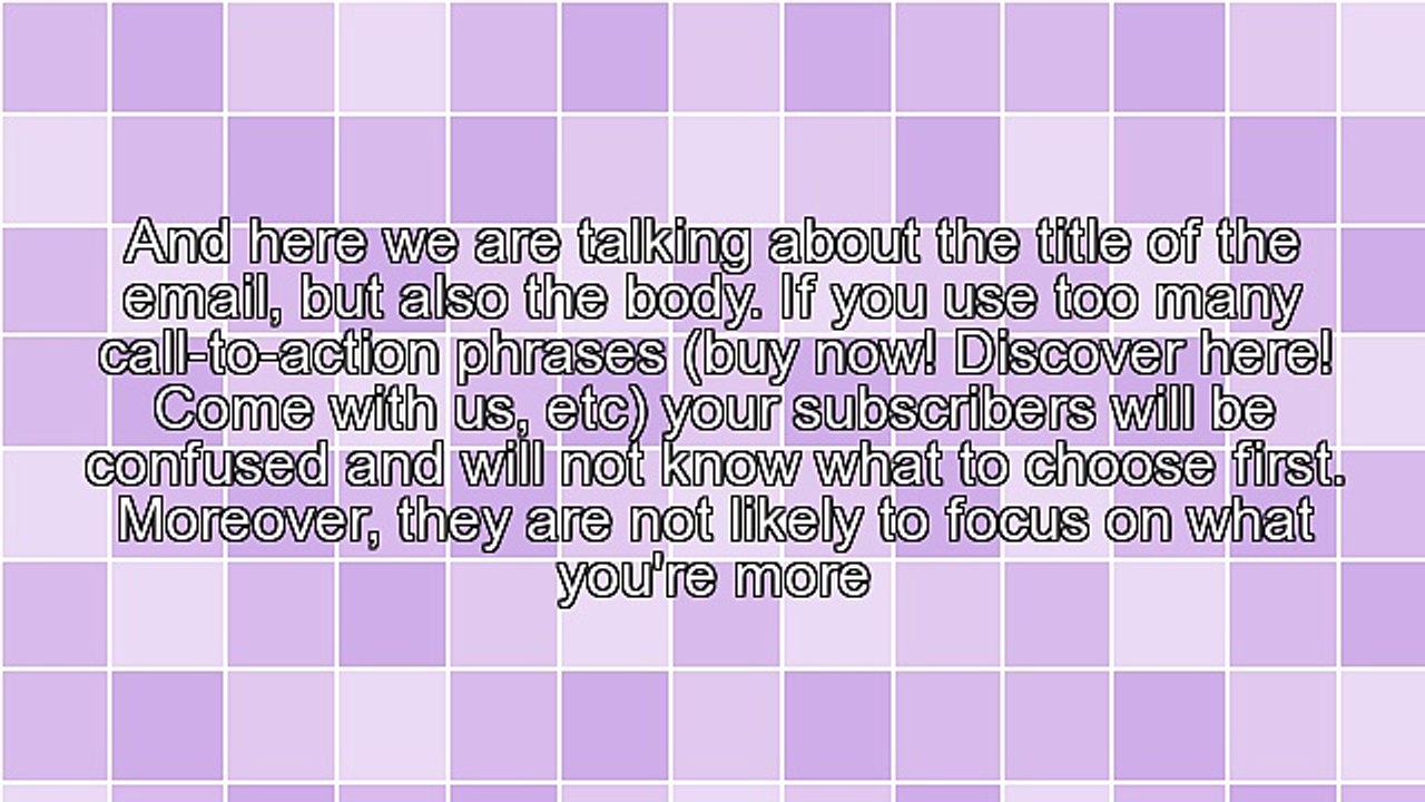 8 Mistakes to Avoid in Email Marketing