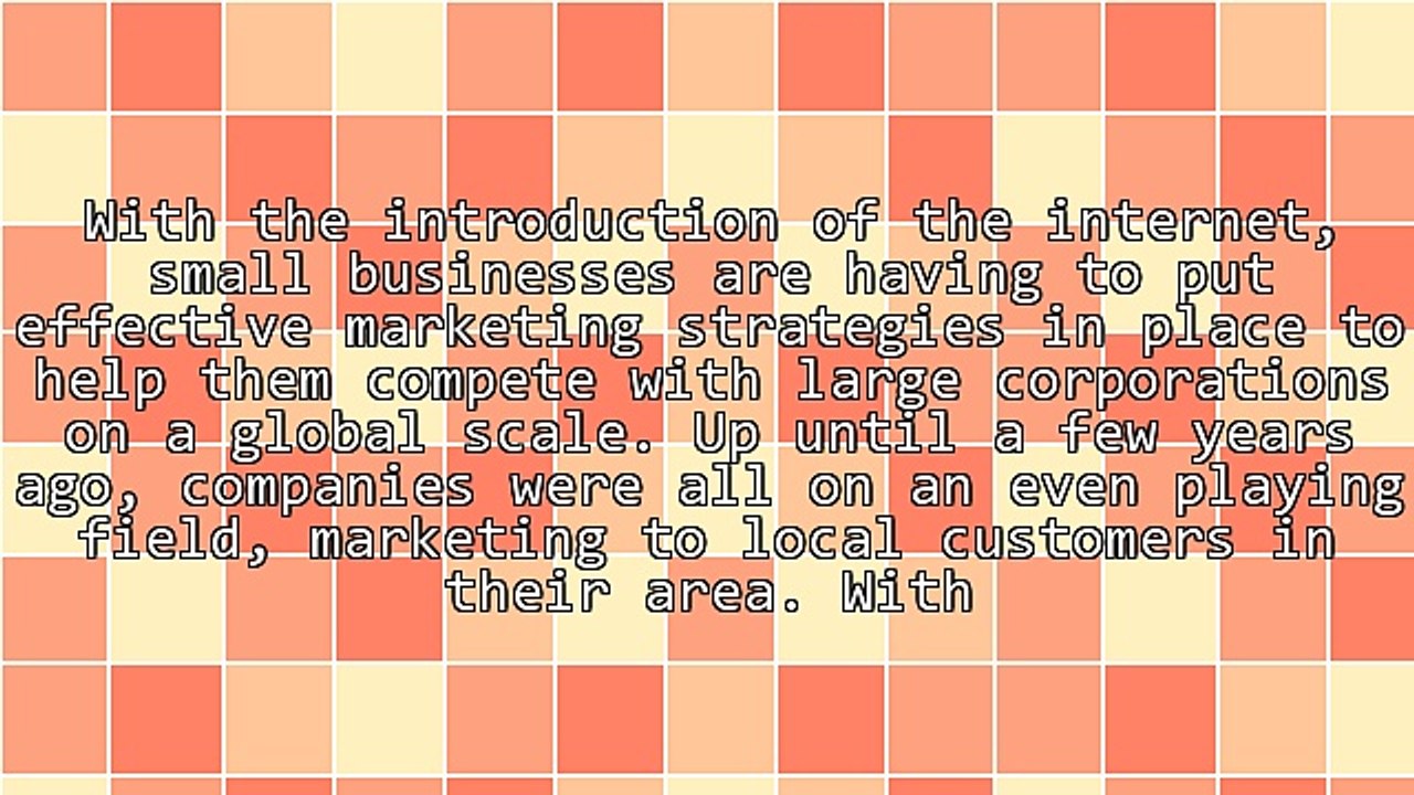 Efficient Marketing Strategies For Small Businesses