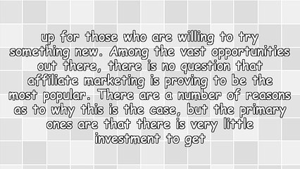 Affiliate Marketing: The New Way to Make Money