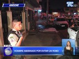 Asesinado cuando llegaba a su domicilio