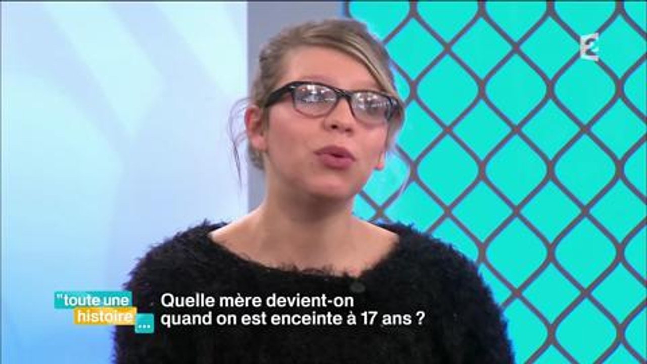 "Toute une histoire", Syndel jeune femme de 18 ans a appris qu'elle était enceinte, la semaine de la mort du père.