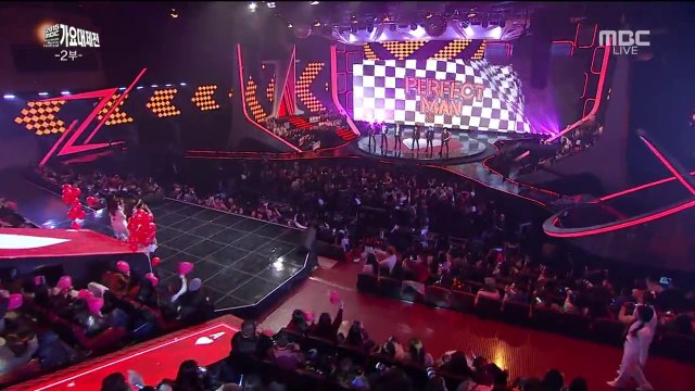 151231 BTS - Perfect man (Shinhwa) - MBC Gayo Daejun (Engsub/Hangul/Roman/Kara)