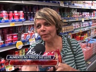 27-08-2013 - AUMENTO NO PREÇO DO LEITE - ZOOM TV JORNAL