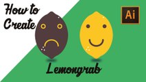 Flat Design Create Lemongrab Adventure time