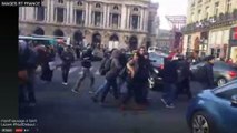 Loi travail : une centaine de manifestants rassemblée gare Saint-Lazare