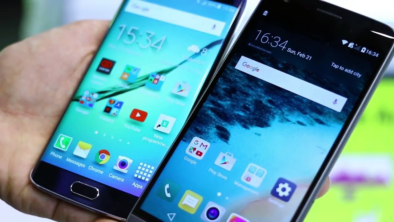 LG G5 vs Samsung Galaxy S6 Edge MWC 2016