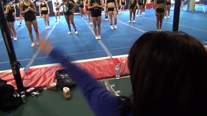 Cheer Extreme Sr Elite Practice NEW ROUTINE MIX 2016