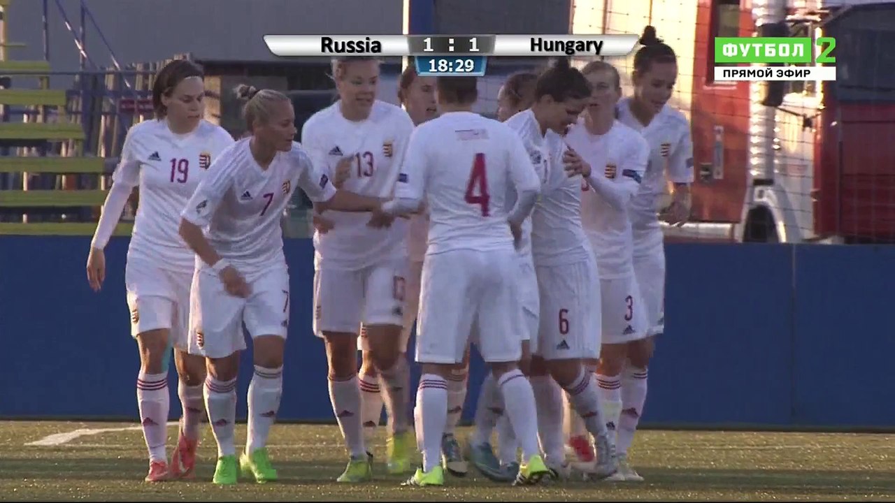 1-1 Fanny Vágó Goal UEFA  Women Euro Qualifiers  Group 5 - 12.04.2016, Russia (W) 1-1 Hungary (W)[1]
