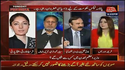 Fareeha Idrees taunts Tariq Afzal Ch