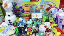 Frozen Olaf Kinder Surprise Eggs Balloon Surprise | Hello kitti İron man my litle pony