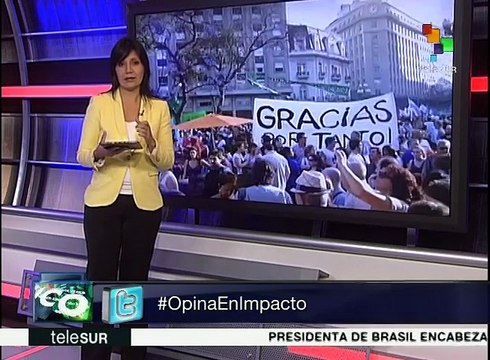 Argentinos convocan a movilizarse en apoyo a Cristina Fernández