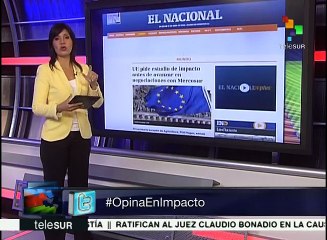 Pide UE investigar impacto en Suramérica para negociar con Mercosur