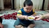 Mera khana hay hath na lagao urdu funny clip punjabi funny totay tapay video Video