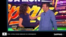 TPMS : Estelle Denis embrasse un chroniqueur sur le plateau (Vidéo)
