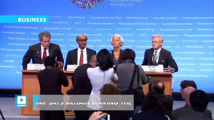 IMF says Britain leaving the EU is a significant risk