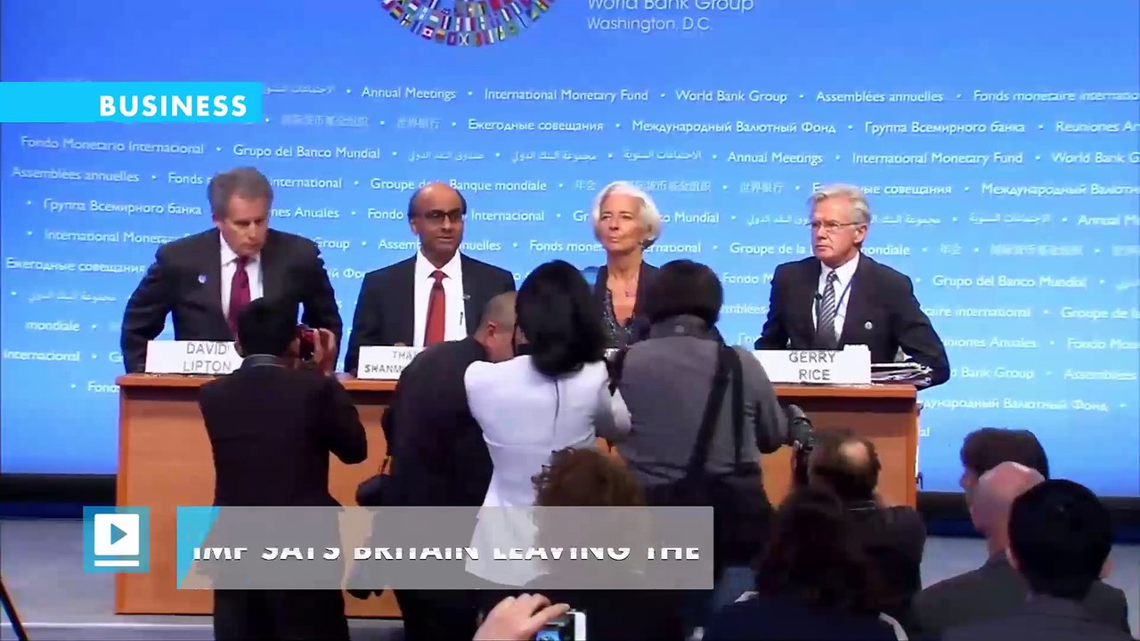 IMF says Britain leaving the EU is a significant risk