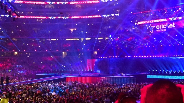 WWE Wrestlemania 32 The Undertaker Entrance Live AT&T Stadium