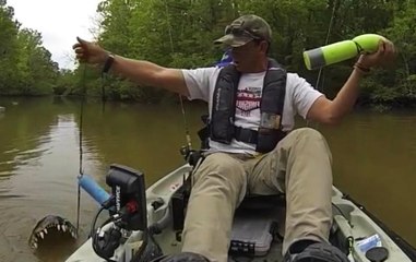 Fisherman Gets A Scary Surprise When Bringing In His Line