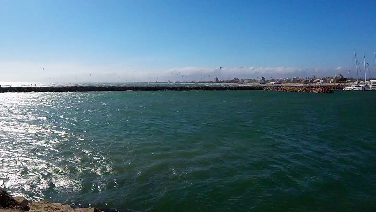 Kitesurf à la Grande Motte