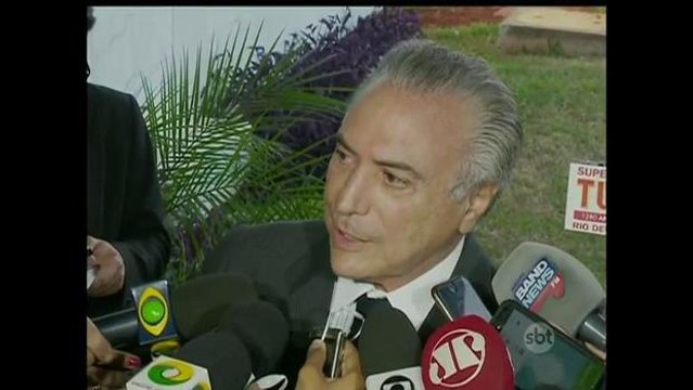 Temer divulga áudio do discurso que faria após impeachment de Dilma