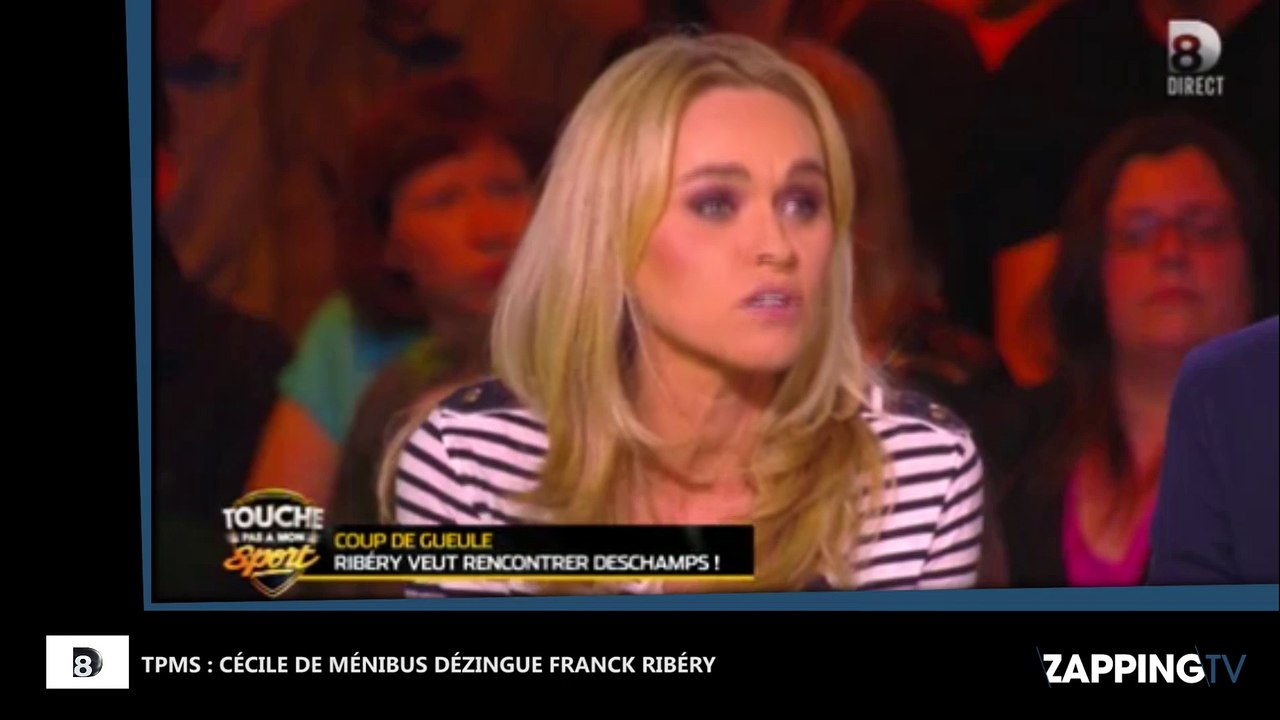 TPMS – Franck Ribéry : Cécile de Ménibus pousse un violent coup de gueule contre le joueur (Vidéo)