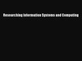 [Download PDF] Researching Information Systems and Computing Read Online